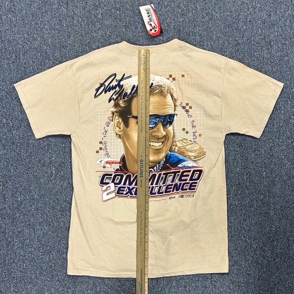 Vintage New With Tags Rusty Wallace Sz M T Shirt Chase Authentics - Picture 8 of 9